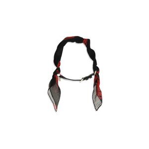 Alexander Mcqueen Women Double-Wrap Skull Scarf Bracelet